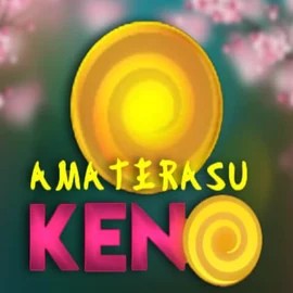 Amaterasu Keno slot logo by Mascot Gaming at 500 CasinoAmaterasu Keno