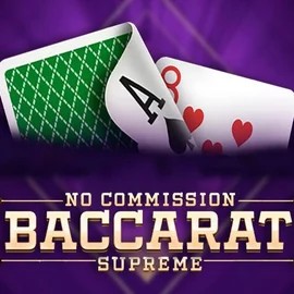 Baccarat Supreme slot visual from OneTouch Games available on 500casino.it
