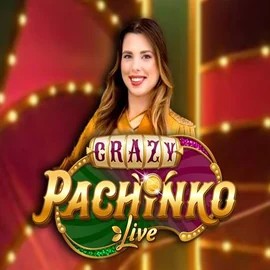 Crazy Pachinko logo by Evolution at 500 Casino