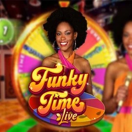 Funky Time casino game by Evolution – featured logo at 500 Casino