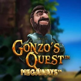 Logo of Gonzo's Quest Megaways from Red Tiger Gaming at 500 Casino