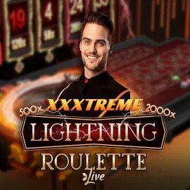 XXXtreme Lightning Roulette logo by Evolution 500 Casino